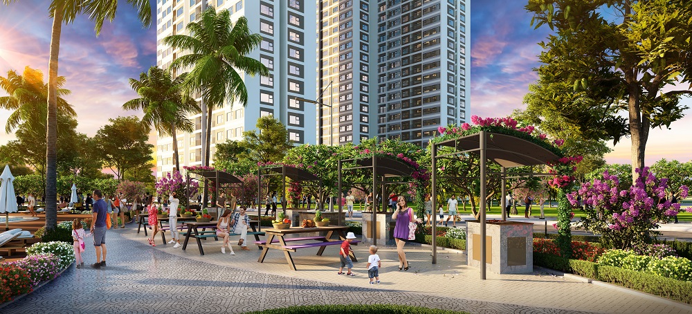 MIKGroup tiếp tục sứ mệnh kiến tạo không gian xanh tại phía Tây Hà Nội 1 khong gian xanh imperia smart city 2 1