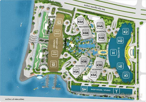 Grand Sentosa Novaland - Thiết kế không gian sống tiện nghi, hiện đại cho gia chủ