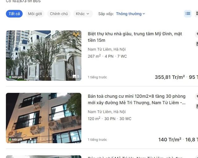 Bí quyết mua bán nhà đất quận Nam Từ Liêm giá cực ưng 3 Tìm ngay đất Nam Từ Liêm rẻ ở Meeyland